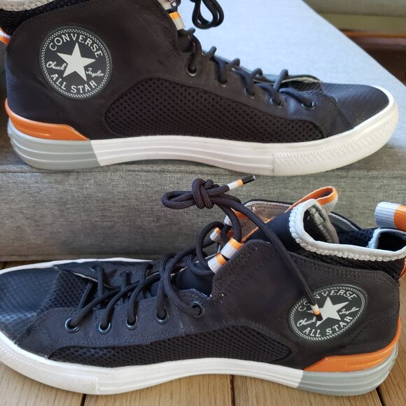 EUC CTAS Converse Chuck Hi inner lining - go barefoot (9M - 11W) KICKS - Picture 1 of 8